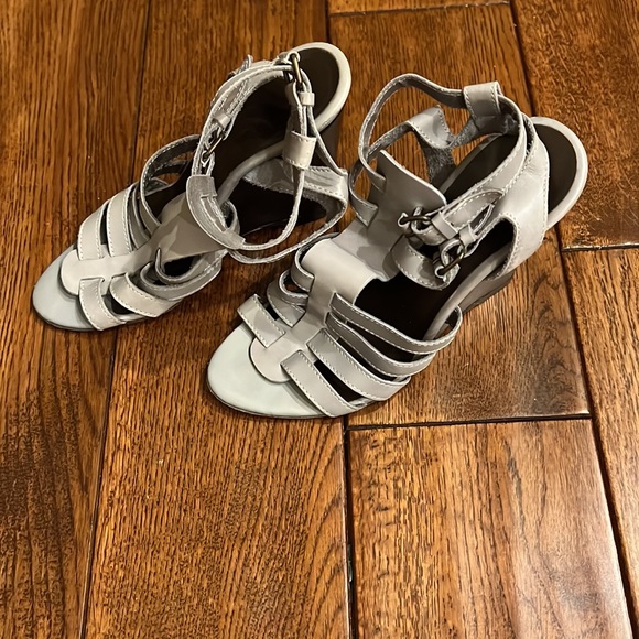 Balenciaga Leather Cage Gladiator Wedge. SALE! $52.00 - Picture 2 of 7